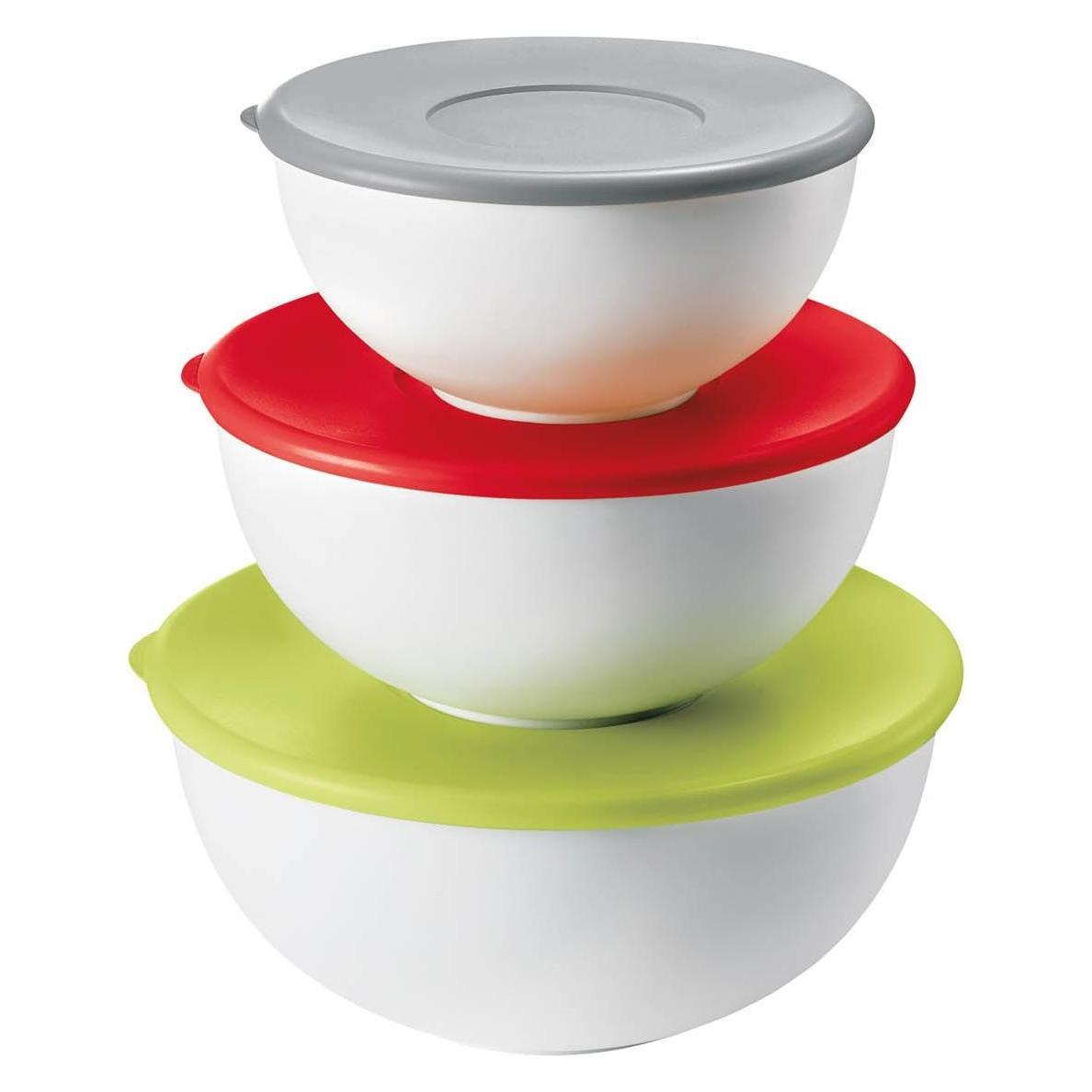 Guzzini 29260052- Skala mit Deckel 3 Stück Multi My Kitchen (28 cm, 3x) (29260052)