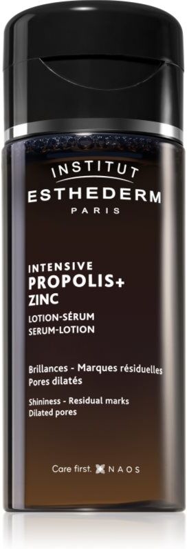 Institut Esthederm Intensive Propolis+ Lotion-Serum Reinigungstonikum zur Regulierung der Talgbildung mit Zink 130 ml