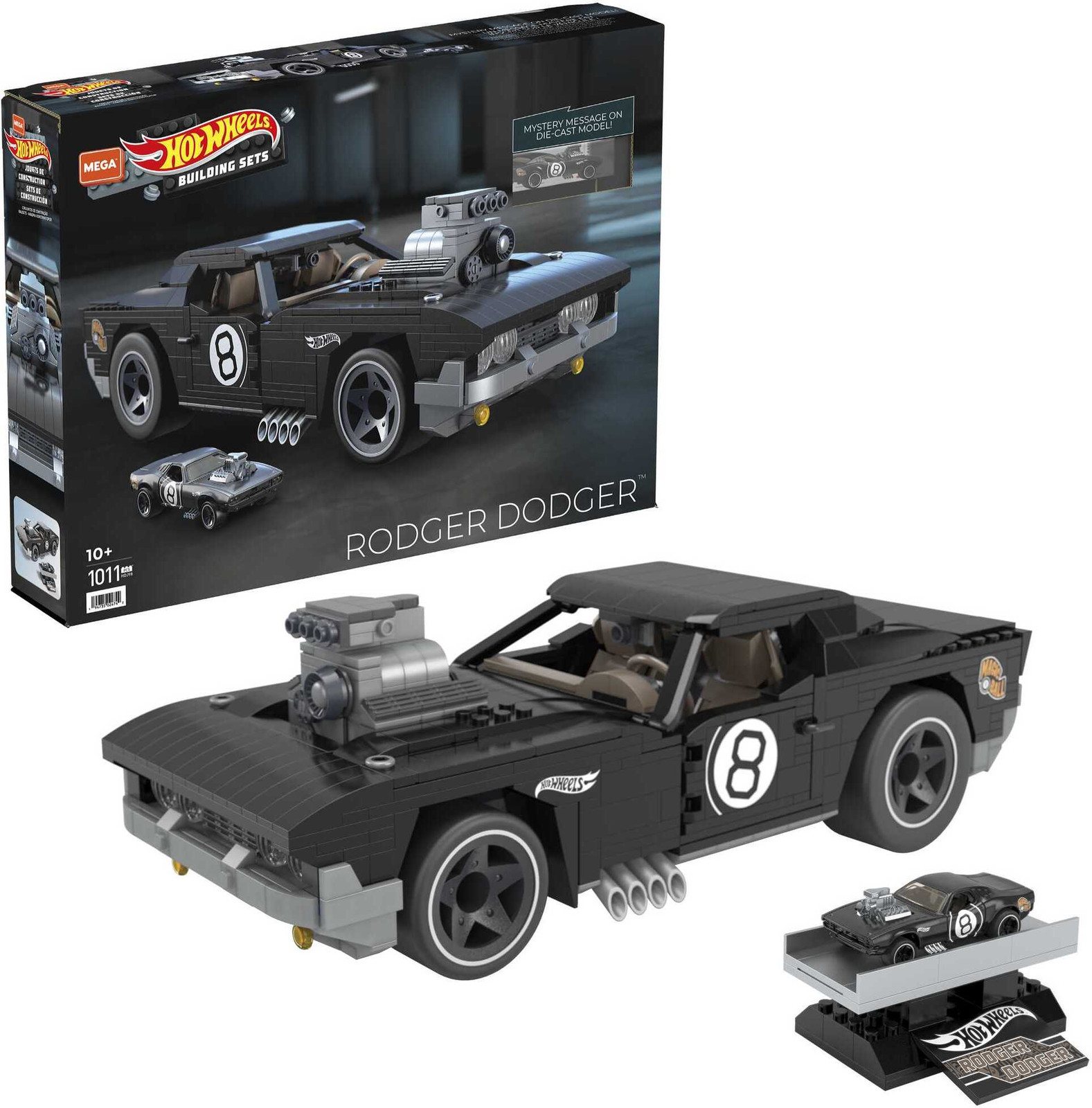 Mega Construx Hot Wheels Rodger Dodger bouwpakket voor kinderen