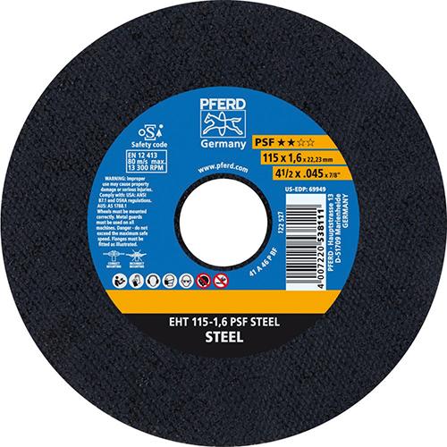 PFERD Trennscheibe PSF STEEL für die Stahlbearbeitung