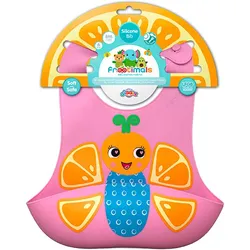 Kids Licensing Baby Silikon Laken Lätzchen Schmetterling