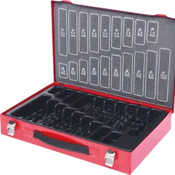 KS TOOLS HSS-R Spiralbohrer-Satz 170tlg. 1-10 mm - 330.1640