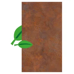BM Systemglas Grundelement 120 x 180 cm TYP 214-219, 228 TYP 248 Cortenstahl Optik
