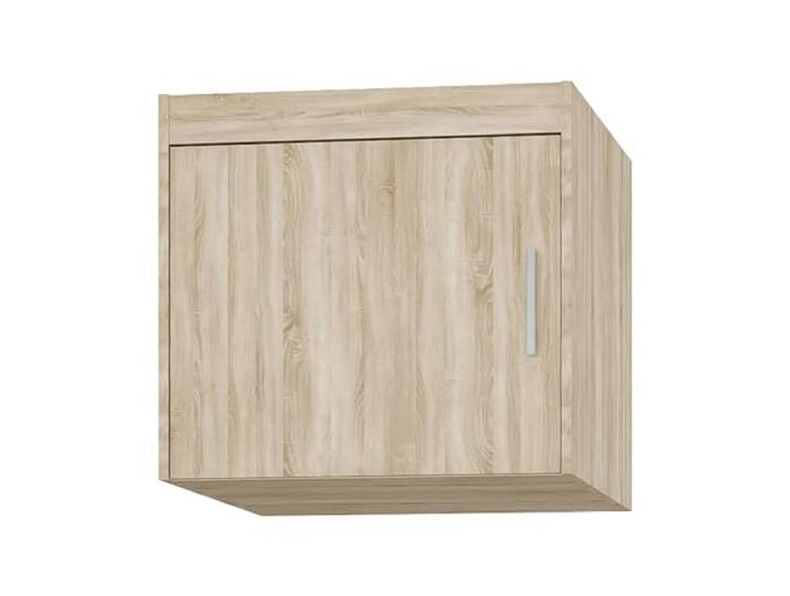 AXLIVING Schrankaufsatz Storicos Sonoma Eiche 1D 59,9x55x53 cm Modern Zwei Fächer hinter einer universellen Tür. Einfache Montage: Lieferung in 1 Paket mit Anleitung und Montagematerial.