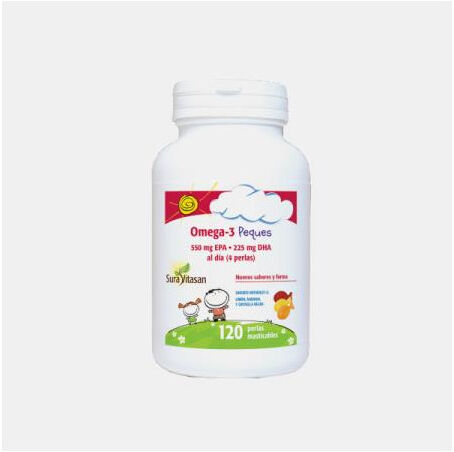 SURA VITASAN OMEGA-3 PEQUES 120 CAPSULAS MASTIGAVEIS