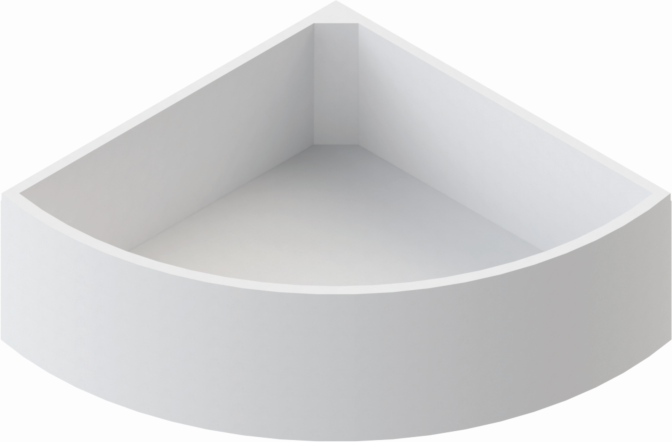 Schedel Ideal Standard Playa Wannenträger SW10419 130x130cm, bündig, Höhe 57cm