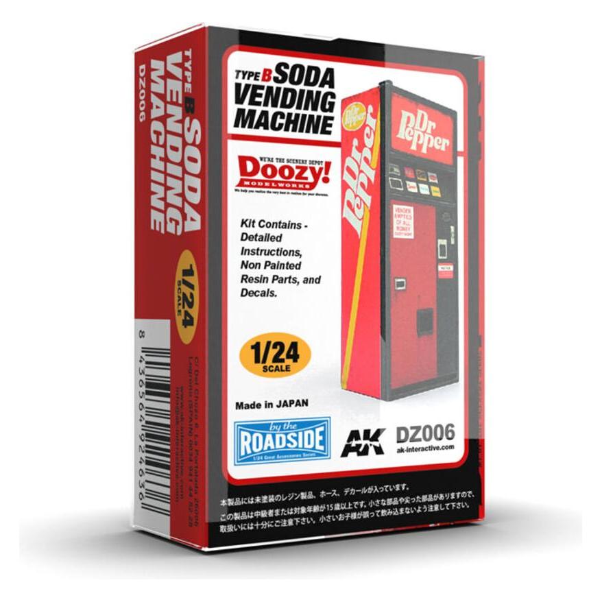 AK Interactive Soda Vending Machine / Type B (DZ006)