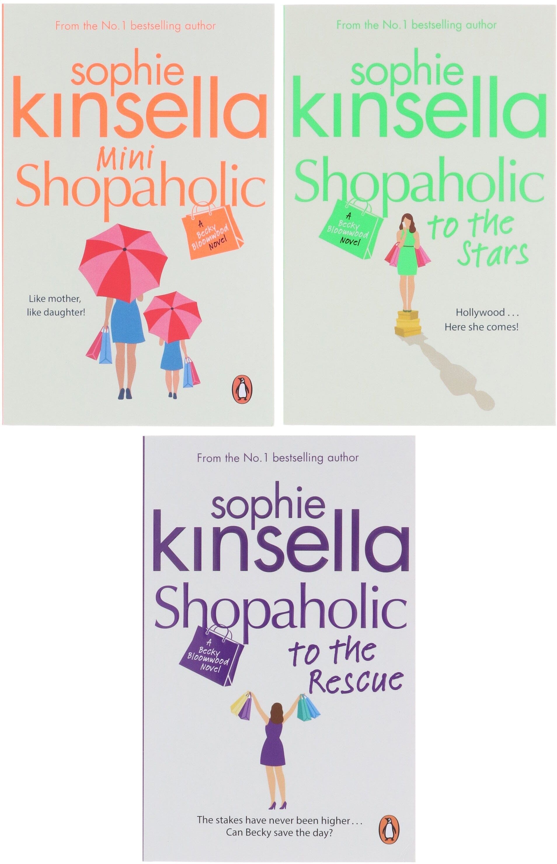 Shopaholic Series (Book 6-8) by Sophie Kinsella 3 Books Collection Set (A Becky Bloomwood Novel) - Fiction - Paperback Penguin Random House