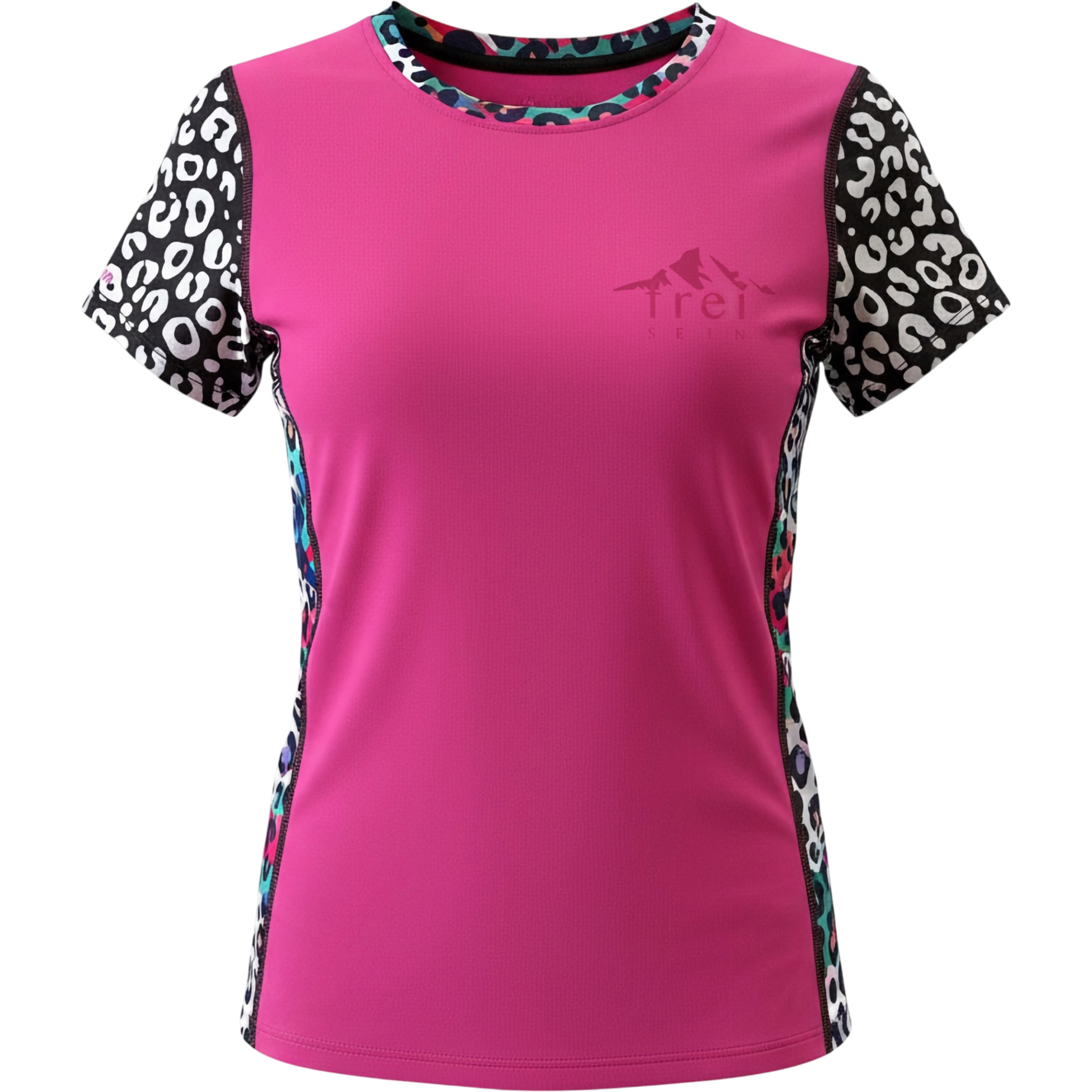 FreiSein PinkPanter Damen T-Shirts pink Größe S Lifestyle Elastisch