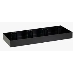 Kerzenhalter Hasbo schwarz 30cm