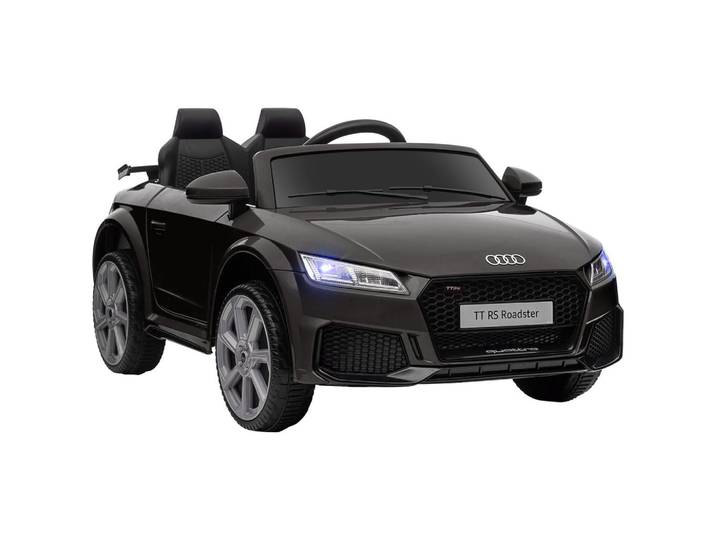 Homcom Kinder Elektroauto 12V Kinderauto mit 2,4G Fernbedienung, Musik, Schwarz, Metall, 60x44x102 cm, Freizeit & Co, Gartenspielzeug, Kinder-Elektrofahrzeuge