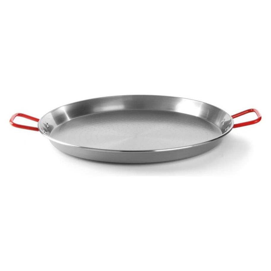 Hendi Paellapfanne Flachstahl (Paella Pfanne, Stahl, 34 x 4 cm) (622100)