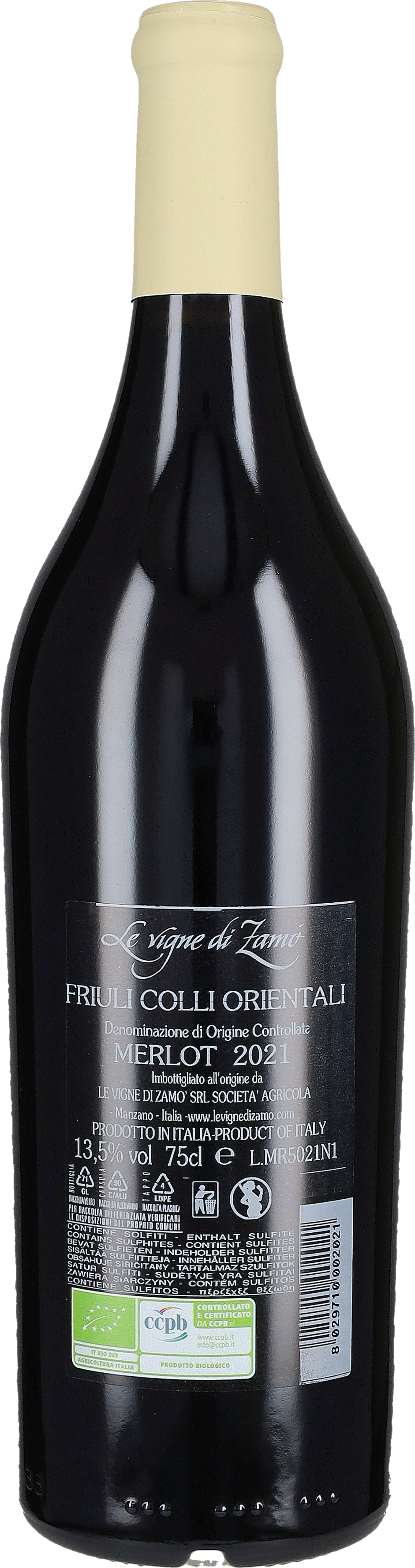 Merlot 50 Anni Le Vigne di Zamò 2022