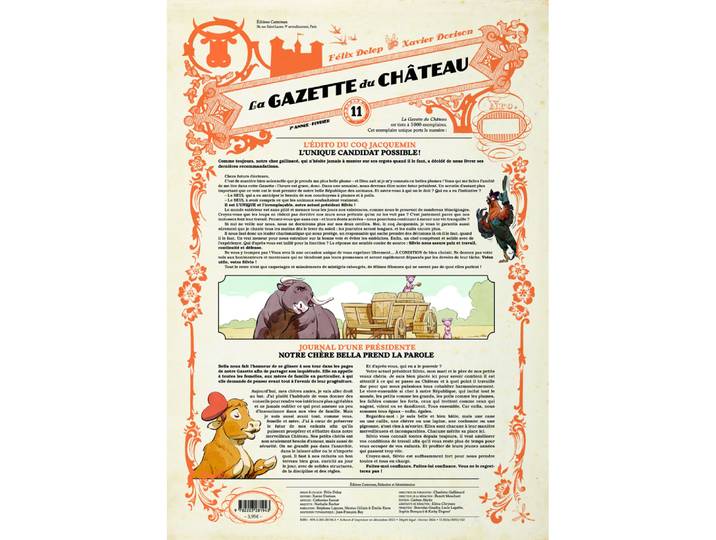 La gazette du château - Tome 11 (BD)