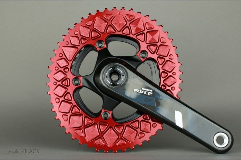 Absoluteblack Corona  OVALE 110bcd (5) ROAD Sram Red Force Rival