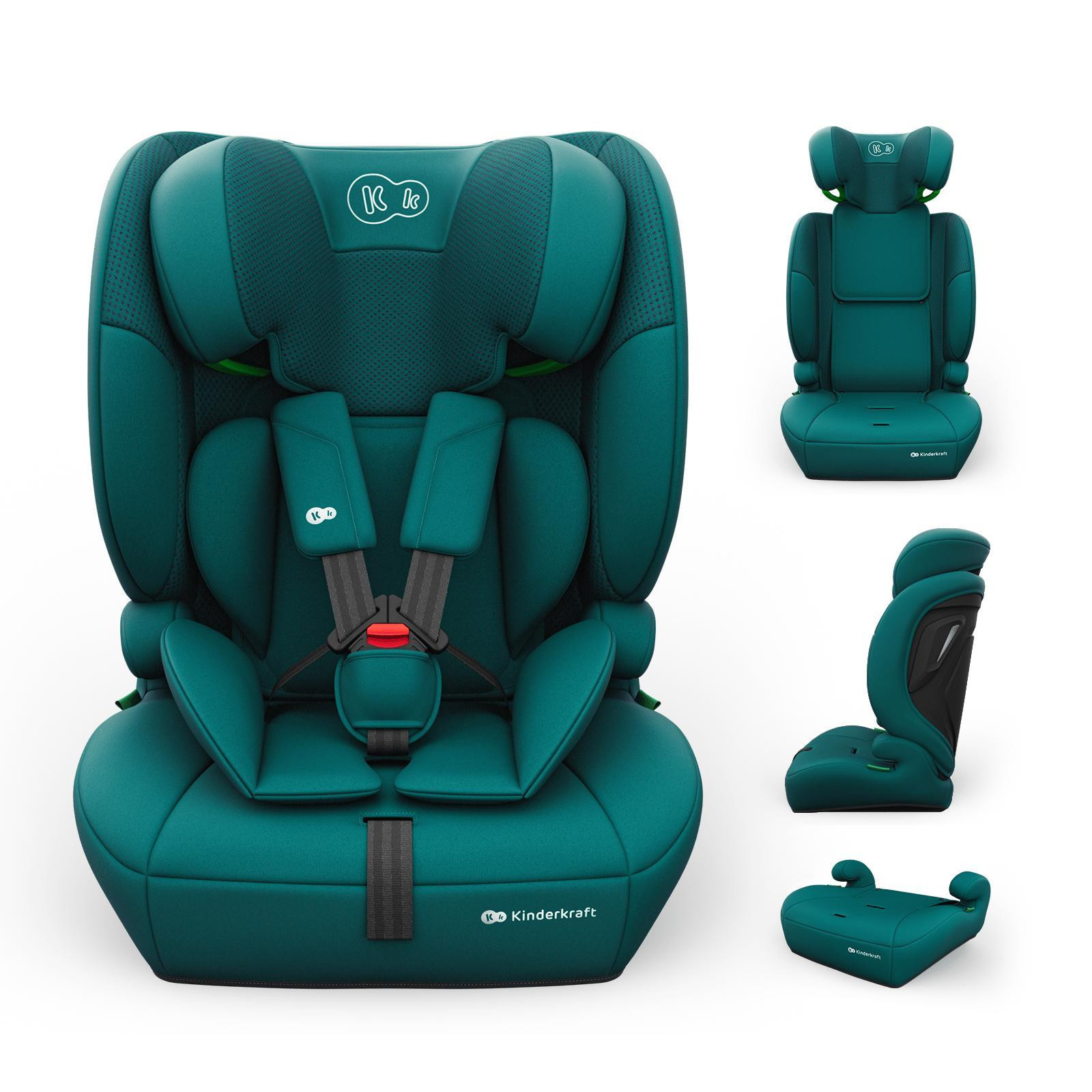 Kinderkraft COMFORT UP 2 PLUS autostoeltje, 3-in-1, i-Size R129, groen
