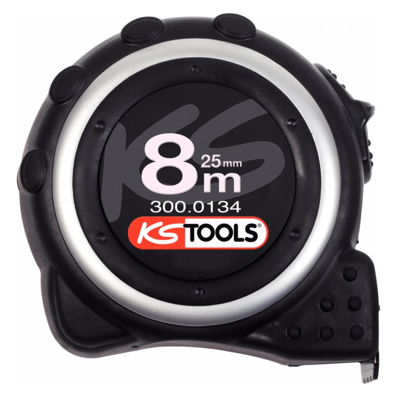 KS Tools Massband mit Feststeller (8 m) (300.0134)