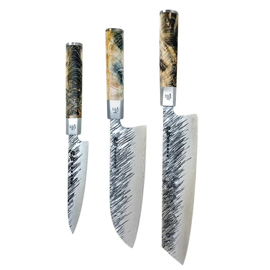 Satake Paring Knife Rain Pattern