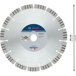 BOSCH Diamant-Trennscheibe Best for Concrete