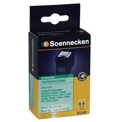Soennecken Tintenpatrone 81142 Gr.1901 wie HP C9352CE c/m/y