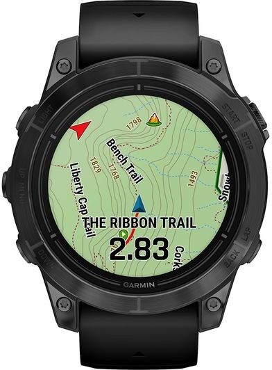 Garmin epix Pro (Gen 2) 47mm Standard Edition GPS Smartwatch - Slate Grey & Black
