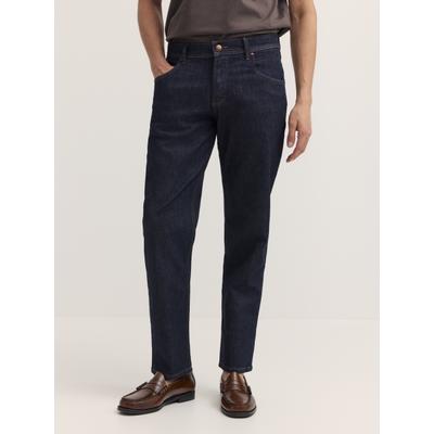 5-Pocket-Jeans BUGATTI "Heritage Denim", Herren, Gr. 31, Länge 32, blau (390, marine), 88% Baumwolle, 10% Polyester, 2% Elasthan, Jeans 5-Pocket-Jeans, Handcrafted mit Stretch