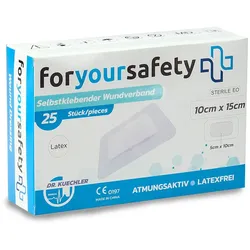 Dr. Kuechler Medical® Wundpflaster 10x15 cm steril sensitiv 25 St