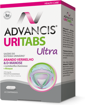 Advancis Uritabs Ultra Sistema Urinário 20 comprimidos
