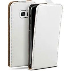moex Flip Case Samsung Galaxy S7 Klapphülle Leder Optik