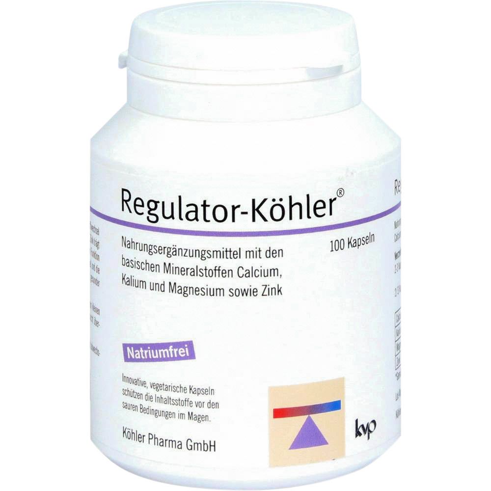 REGULATOR-Köhler magensaftresistente Kapseln 100 St magensaftresistent