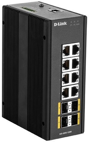 D-Link Industrial Gigabit Switch - 12-Ports