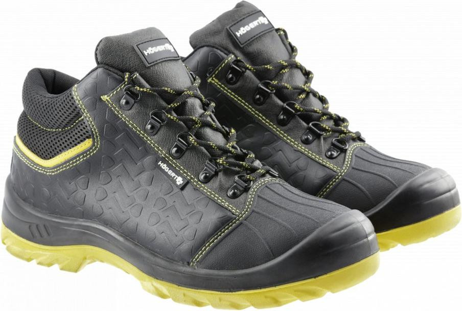 Veiligheidsschoenen Berkel S1P SRC Högert Technik, zwart, maat 46