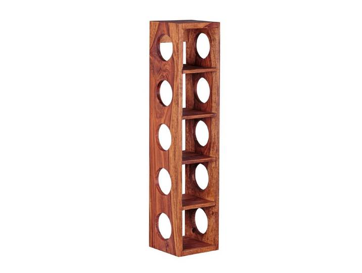 moebelfaktor Standregal Aalvik, Massivholz, Höhe 70 cm, mit 5 Fächern, Bücherregal, Landhaus