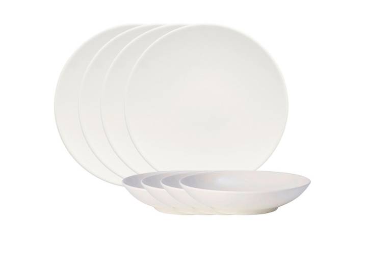 Villeroy & Boch Tafelservice For Me, Weiß, Keramik, 8-teilig, Essen & Trinken, Geschirr, Geschirr-Sets, Tafelservice