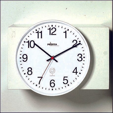 PEWETA Funkwanduhr Ø 30 cm weiß 51.130.311