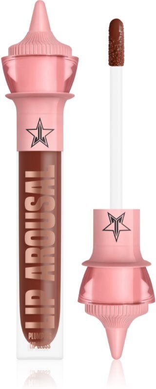 Jeffree Star Cosmetics Orgy 2 Lip Arousal Plumpin Lip Gloss lip gloss with magnifying effect shade Craving Chocolate 4 ml