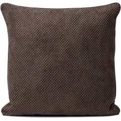 Kissen SVEN dunkelbraun (BH 40x40 cm) - braun - BH 40x40 cm