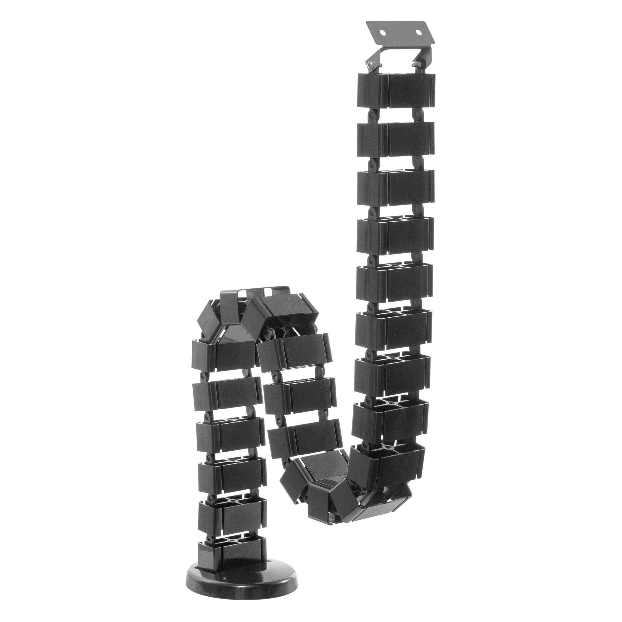 equip 650808 Flur Schwarz 1Stück(e) Kabel-Organizer (Kabelkanal, 130 cm) (650808)