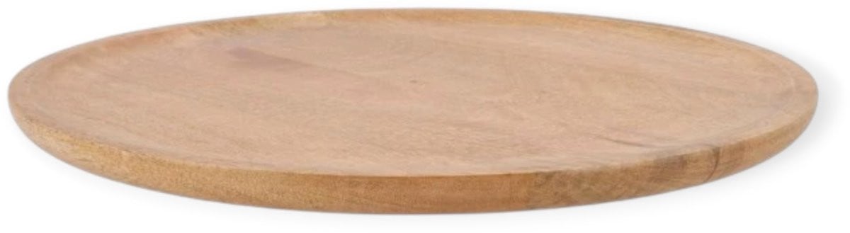 Daan Kromhout Dienblad van Mango Hout, Rond, 38 cm