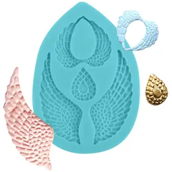 Silikonform Engelsflügel 10 × 8 cm