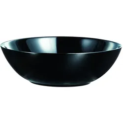 6x Luminarc Schälchen Apy black 16 cm sw, Schüssel + Schale, Schwarz