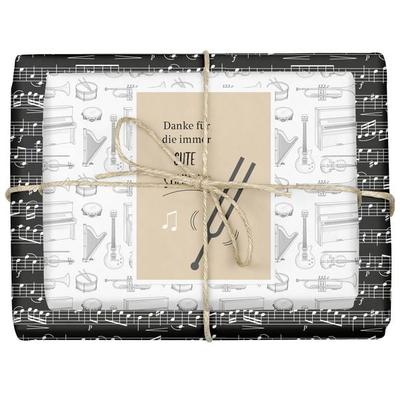 Geschenkpapier-Set: Musik, Instrumente, Noten, Sonstige von , Dabelino