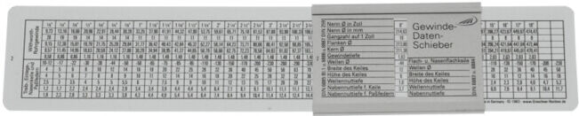 Helios Preisser Glissière à vis DIN 260x50mm ; Helios-Preisser (0581103)