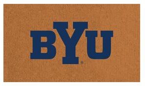 Evergreen Brigham Young University Full Color Indoor/Outdoor Coir Mat