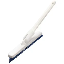 Fugenbürste Haug mit kurzem Griff 22 cm, hart blau PBT, Ø 0,60 mm, geeignet für Lebensmittelbereich nach HACCP