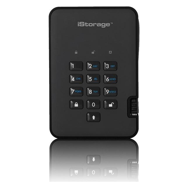 iStorage 1TB diskAshur2 HDD (1 TB) (IS-DA2-256-1000-B)