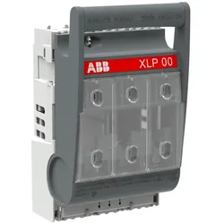 ABB XLP00-A40/95-B-3BC-below Sich. Lasttrennsch.160A m. 3 Brückenklemmen NH-Si. Gr. 00 Phasenabst. 40mm 3-polig 1SEP101889R0002
