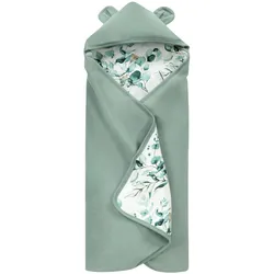 Hauck, Babydecke, Snuggle N Dream Leaves Mint (80 x 80 cm)