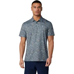 Original Penguin Polo Beer Pong Geo, blaugrau/bunt