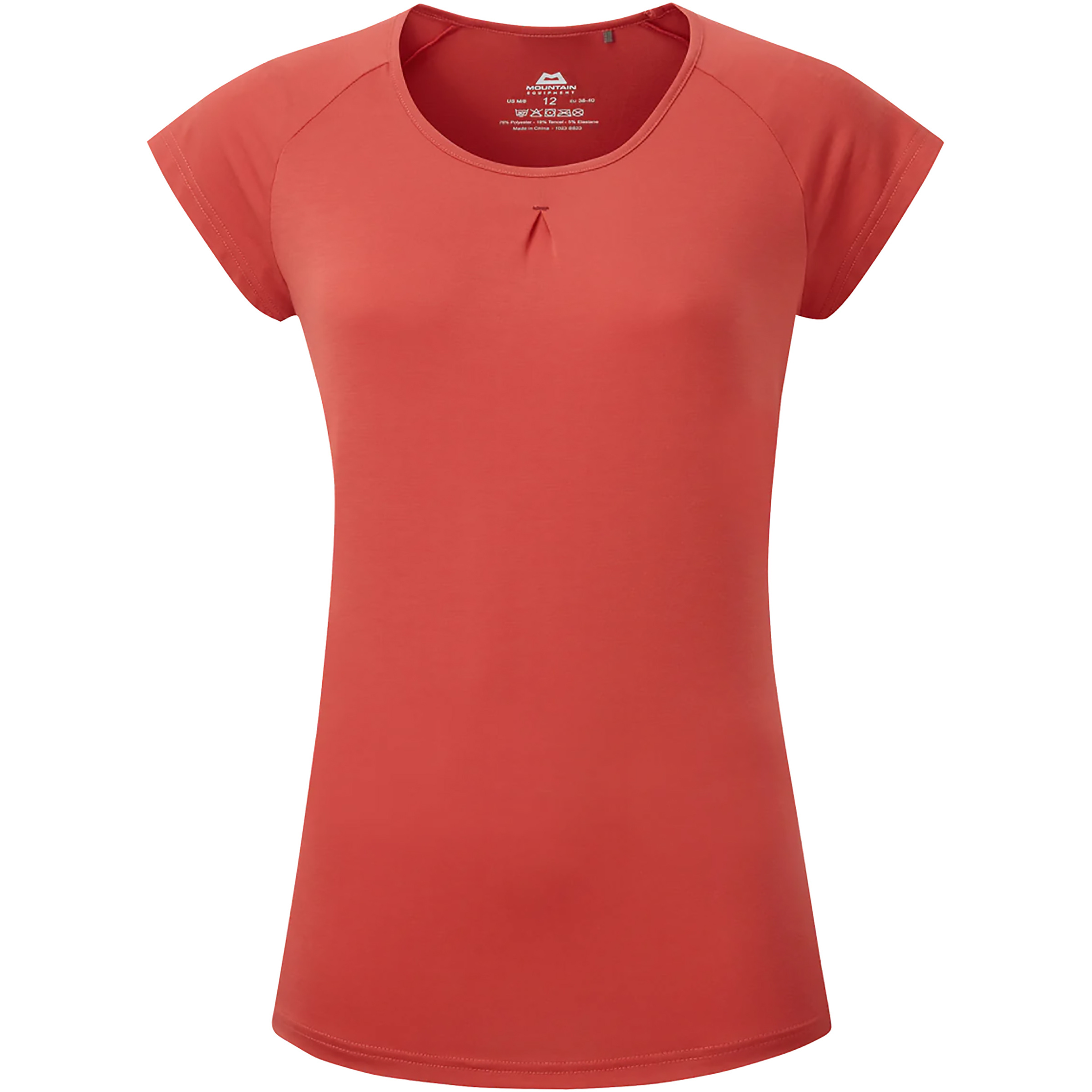 Mountain Equipment Equinox Damen T-Shirts rosa Größe M Trekking Elastisch Lyocell (Tencel)